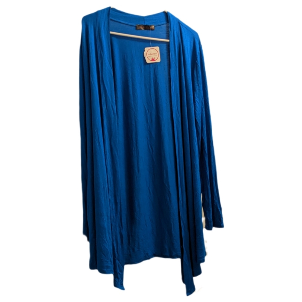 🆕 Sheila Rose Blue Open Front Cardigan XL